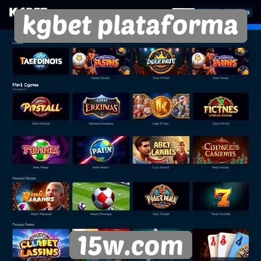Kgbet plataforma oferece ampla variedade de jogos online